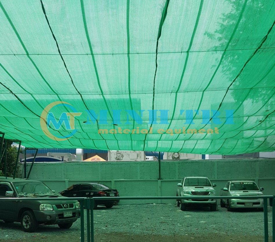Giá lưới che nắng bãi xe tại tphcm