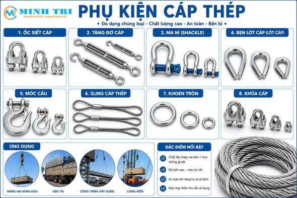 phụ kiện cáp thép