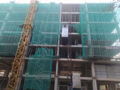 giá lưới bao che công trình
