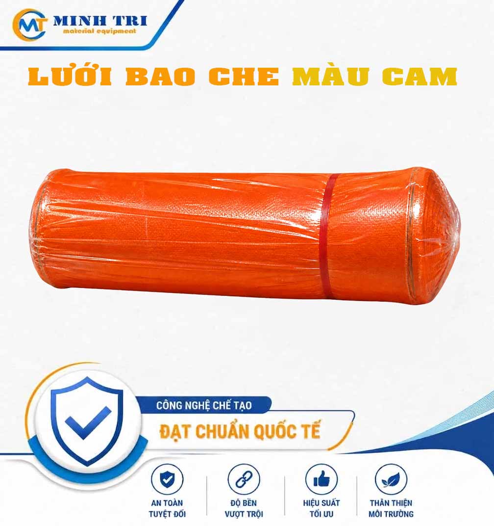 Lưới bao che màu cam
