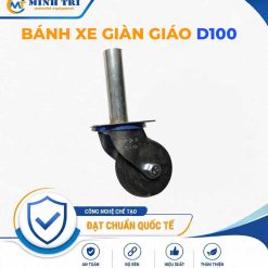 bánh xe giàn giáo D100 xoay