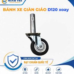 bánh xe giàn giáo D120 xoay