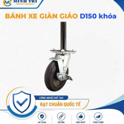 bánh xe giàn giáo D150 khóa