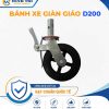 bánh xe giàn giáo D200 khóa