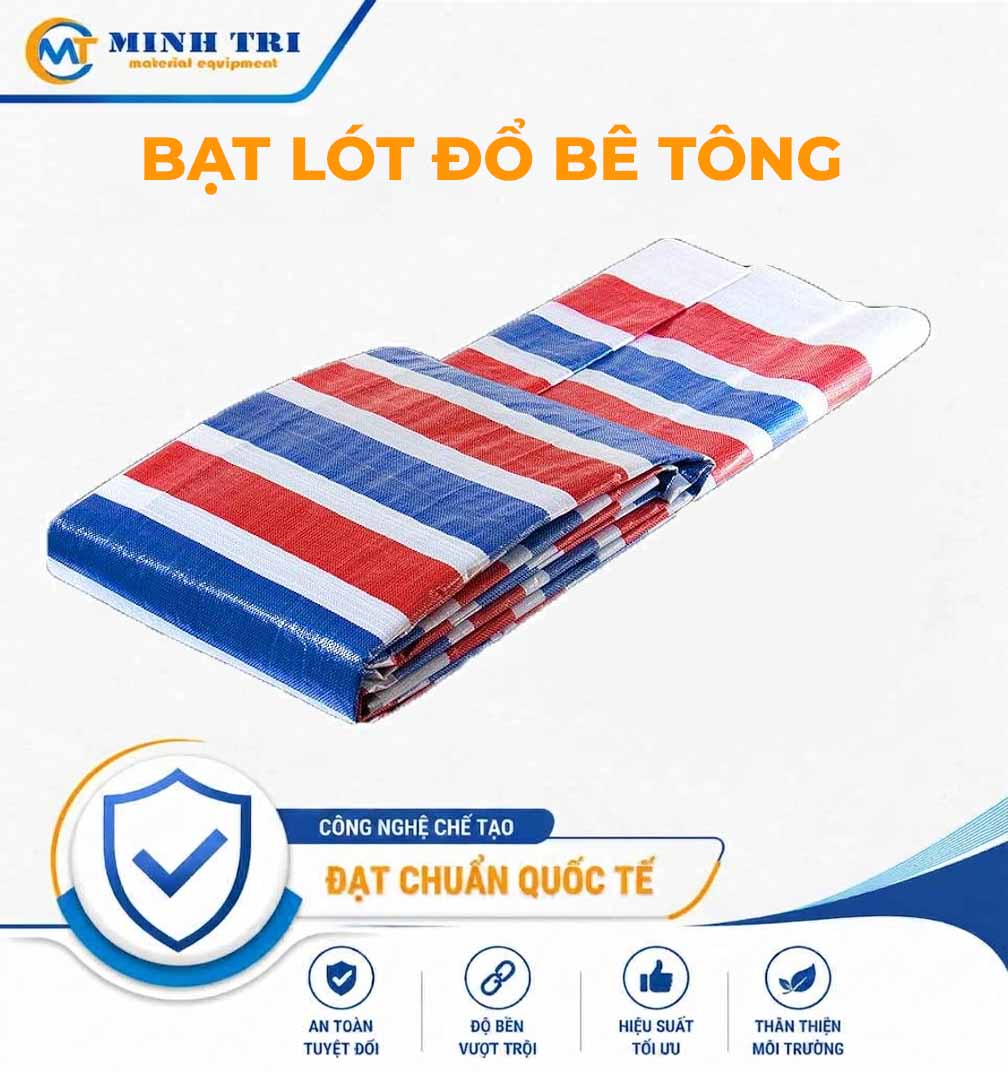 bạt lót đổ bê tông