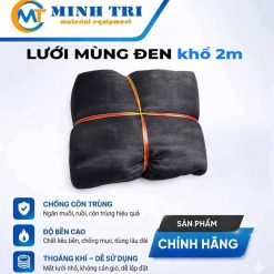lưới mùng đen khổ 2m