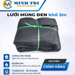 lưới mùng đen khổ 3m
