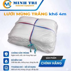 lưới mùng trắng khổ 4m