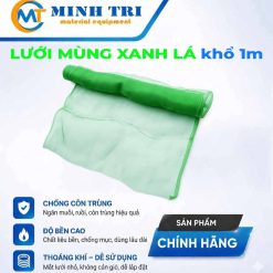 lưới mùng xanh lá khổ 1m