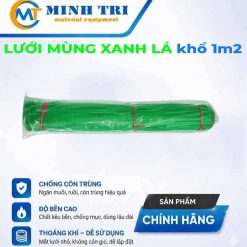 lưới mùng xanh lá khổ 1m2