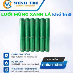 lưới mùng xanh lá khổ 1m5