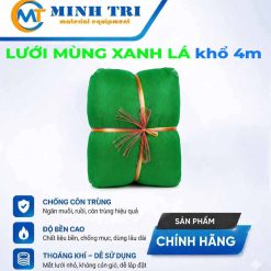 lưới mùng xanh lá khổ 4m