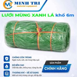 lưới mùng xanh lá khổ 6m