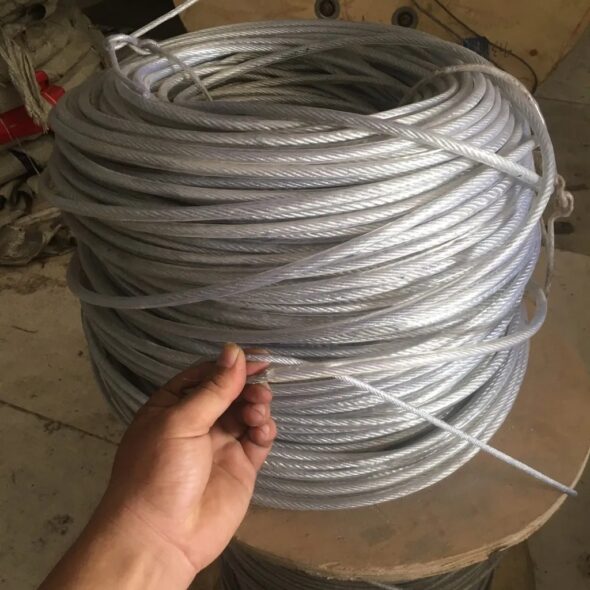 Cáp thép bọc nhựa D14