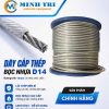 Cáp thép bọc nhựa D14 - cáp bọc nhựa 14mm