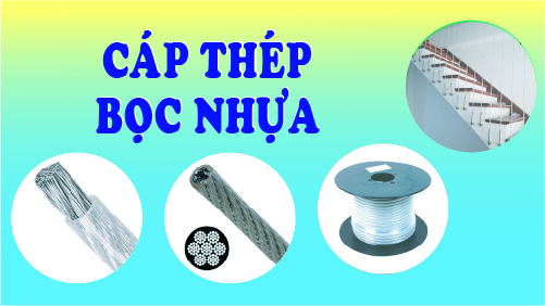 cáp thép bọc nhựa