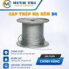 cáp thép mạ kẽm D4 - cáp mạ kẽm D4