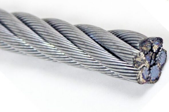 Cáp thép mạ kẽm D10