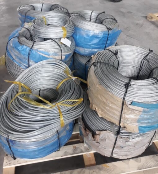 Cáp thép mạ kẽm D6