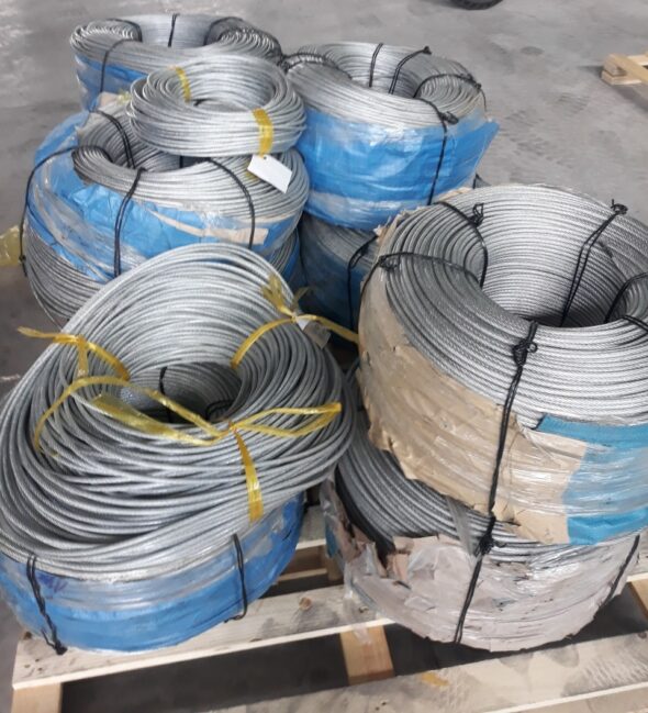 Cáp thép mạ kẽm D6