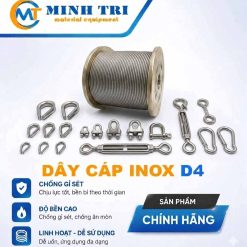 cáp inox D4 - Cáp thép inox D4