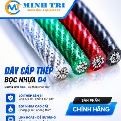 Cáp thép bọc nhựa D4