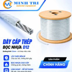 Cáp thép bọc nhựa D12 chất lượng cao