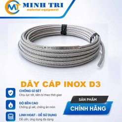cáp inox D3 - Cáp thép inox D3