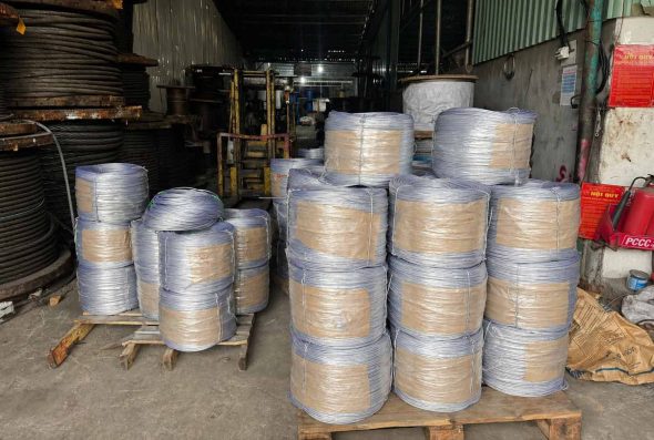 Cáp thép mạ kẽm D16