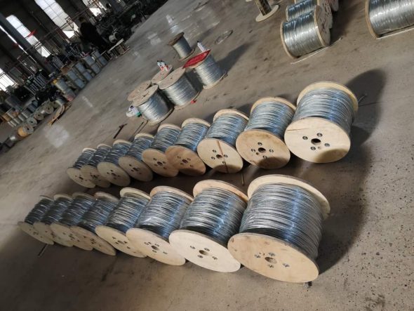 Cáp thép mạ kẽm D20