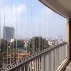 ứng dụng cáp thép làm lưới an toàn ban công