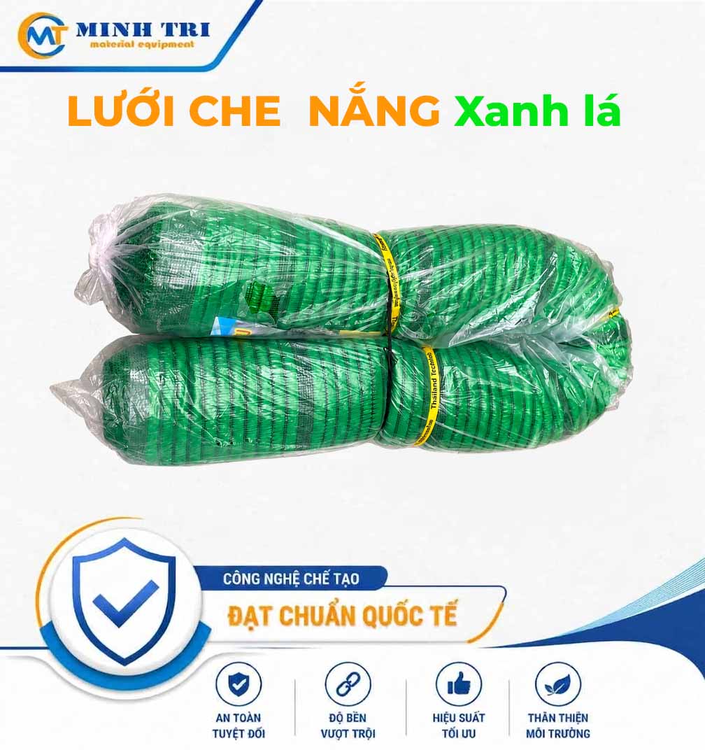 lưới che nắng xanh lá