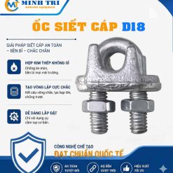 ốc siết cáp D18 - ốc xiết cáp D18