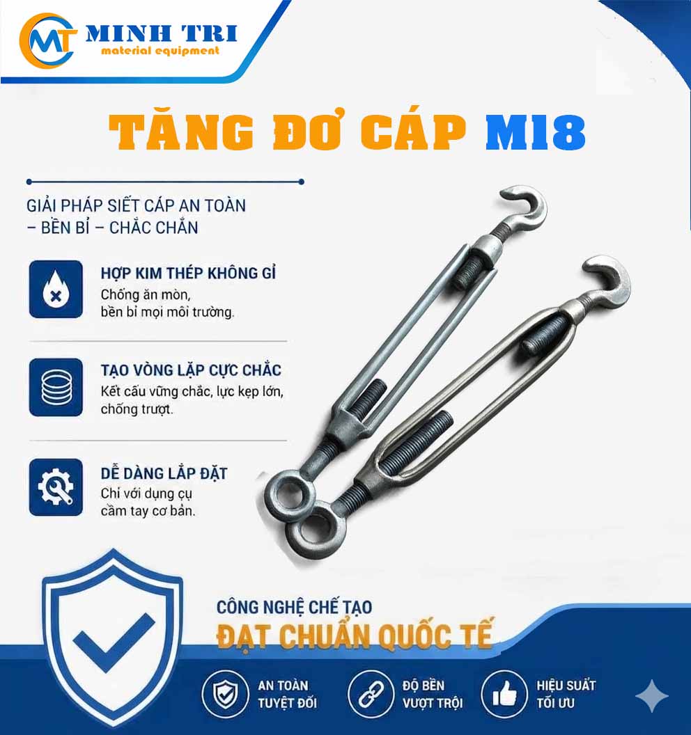 tăng đơ cáp M18