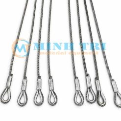 hình bẹn lót cáp mạ kẽm