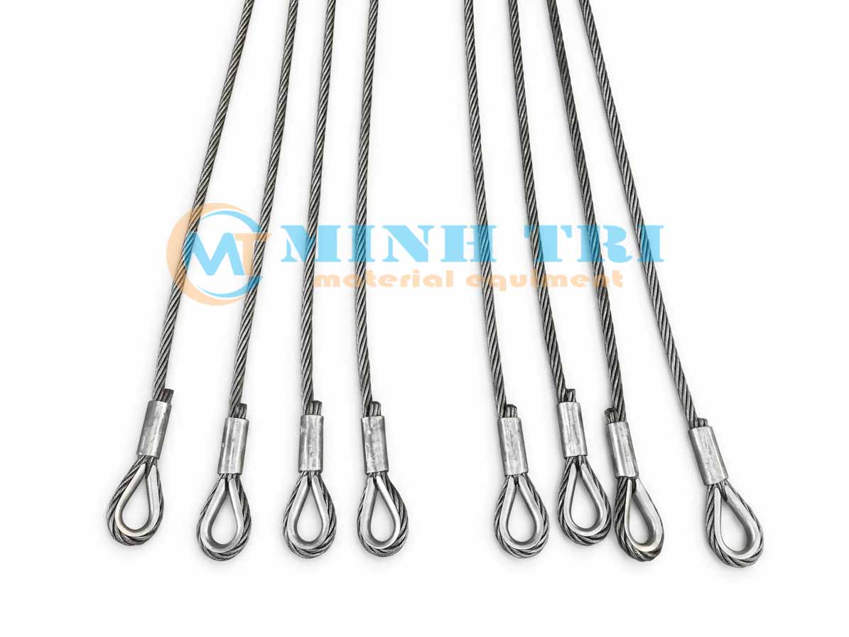 hình bẹn lót cáp mạ kẽm