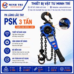 pa lăng lắc tay psk 3 tấn