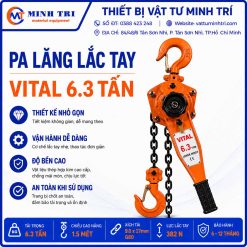 pa lăng lắc tay vital 6.3 tấn
