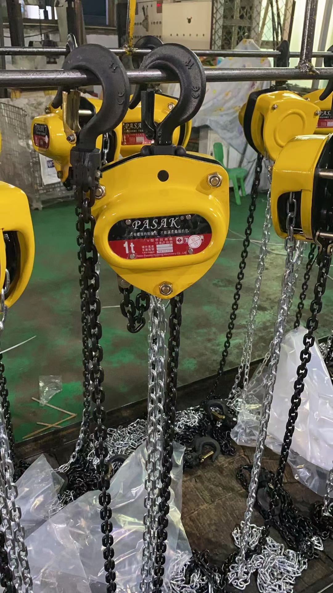 Kho pa lăng kéo tay PSK 1 tấn