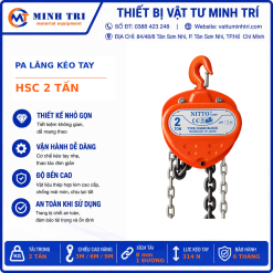Pa lăng kéo tay HSC 2 tấn