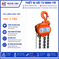Pa lăng kéo tay HSC 3 tấn