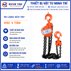 Pa lăng kéo tay HSC 5 tấn