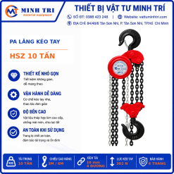 Pa lăng kéo tay HSZ 10 tấn - hình sản phẩm chính của Vật Tư Minh Trí
