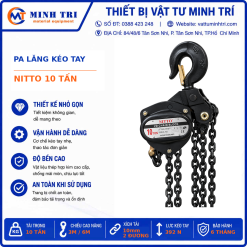 Pa lăng kéo tay Nitto 10 tấn